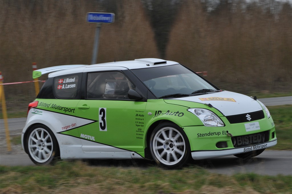 Jesper Bisted og Arly Larsen var hurtigst i klassen i finalen
(Foto: Bisted Motorsport)